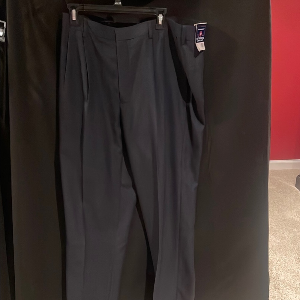 Saddlebred Men's Dark Gray Dress Pants